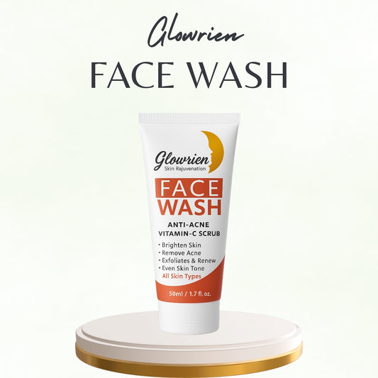 Glowrien Anti Acne Face Wash with Vitamin C +Scrub